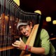 Edmar Castañeda and his arpa llanera